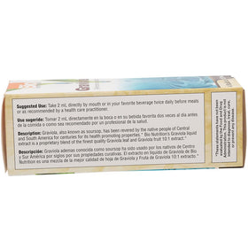 Extrait de Graviola Bio Nutrition 4 oz avec fruits de graviola