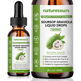Extrait de graviola Naturesours 1800MG flacon avec compte-gouttes