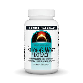 Extrait de Millepertuis Source Naturals 300 mg, emballage avant
