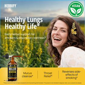 Extrait de Mullein HERBIFY avec goutte à goutte