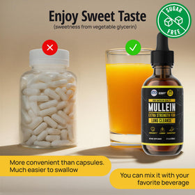 Extrait de Mullein HERBIFY en utilisation avec de l'eau