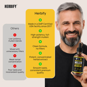 Extrait de Mullein HERBIFY sur fond naturel