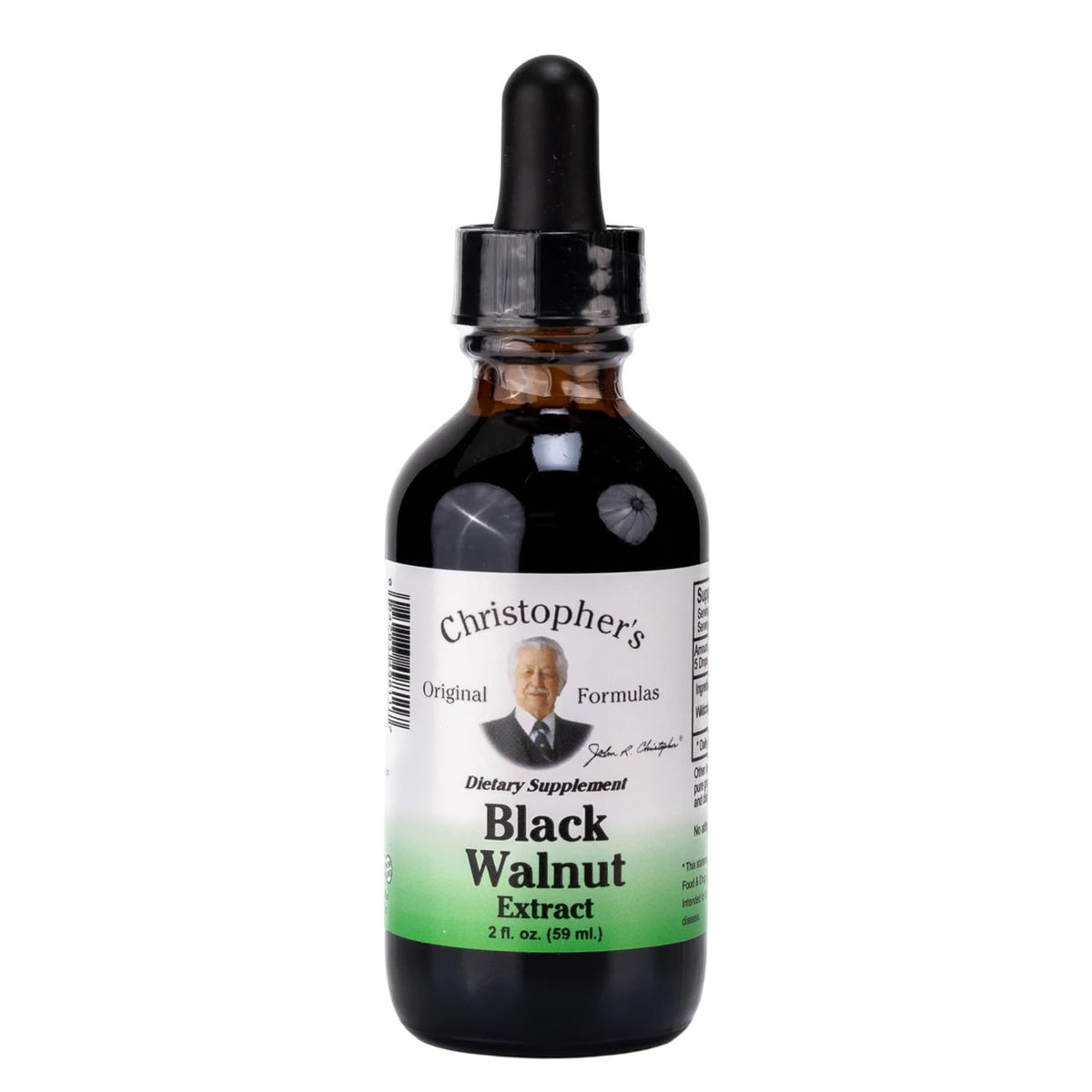 Extrait de Noix Noire Christopher's Original Formulas 60 ml vue de face