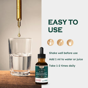 Extrait de Noix Noire et Absinthe ORGANIHERBENCE avec des herbes bio