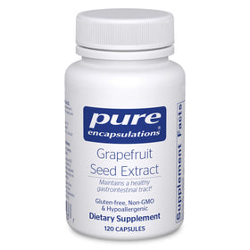 Extrait de Pépins de Pamplemousse Pure Encapsulations 120 capsules vue de face