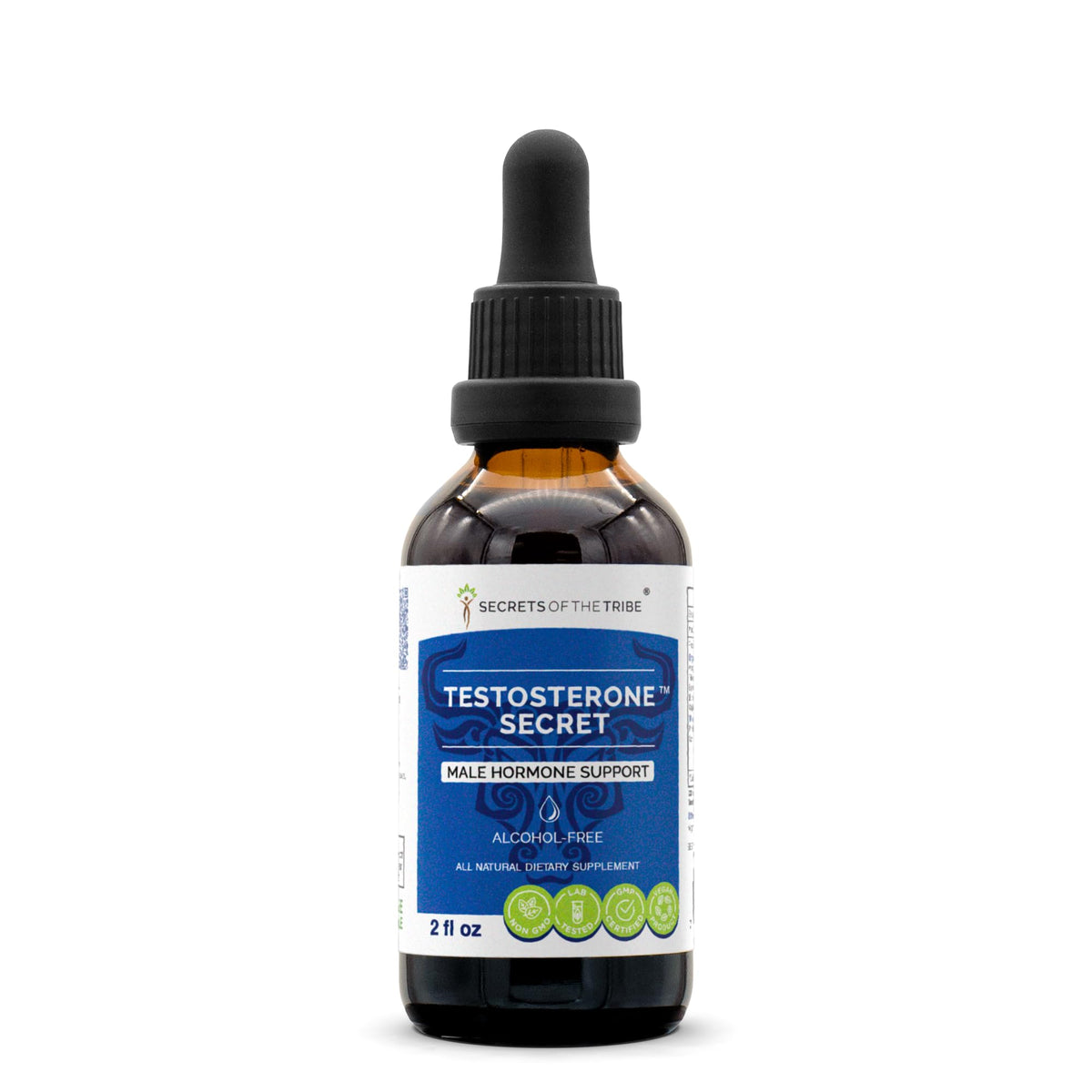 Extrait de Plantes Secrets of the Tribe 60 ml vue avant avec étiquette