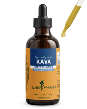 Extrait de racine de Kava Herb Pharm 120 ml vue avant