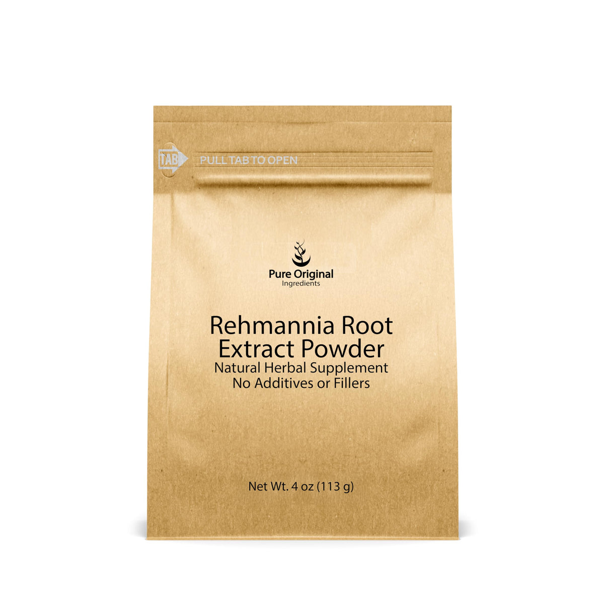 Extrait de Racine de Rehmannia PURE ORIGINAL INGREDIENTS 132g vue avant