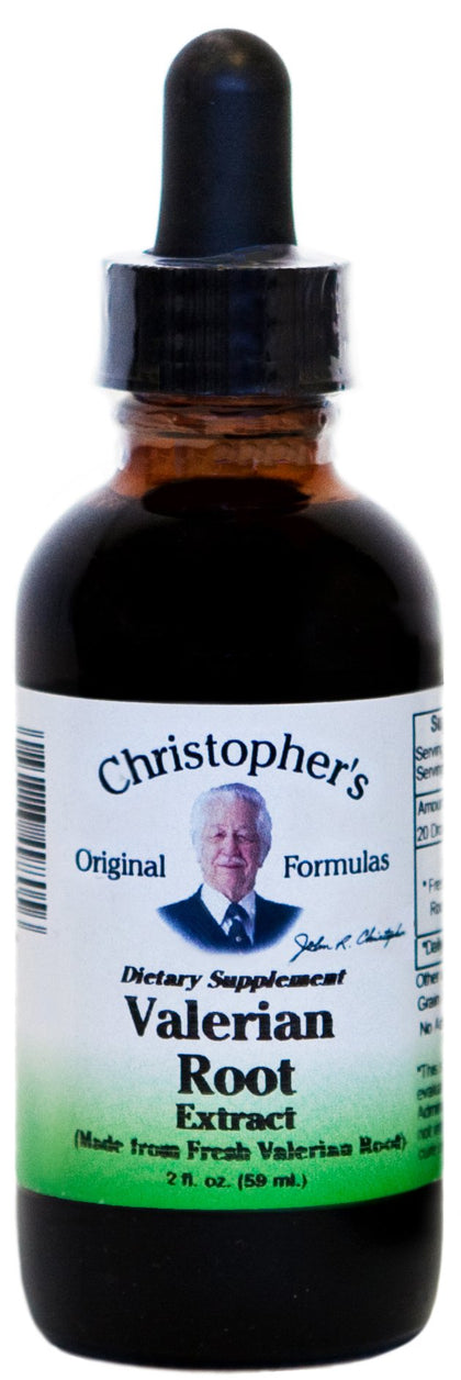 Extrait de Racine de Valériane de Christopher's 60 ml, vue avant