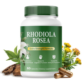 Extrait de Rhodiola Rosea Purpleaf 500mg vue avant du flacon