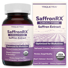 Extrait de Safran Bio Triquetra Health, emballage avant