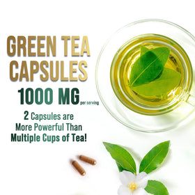 Extrait de thé vert SILVERONYX 1000 mg, présentation des capsules