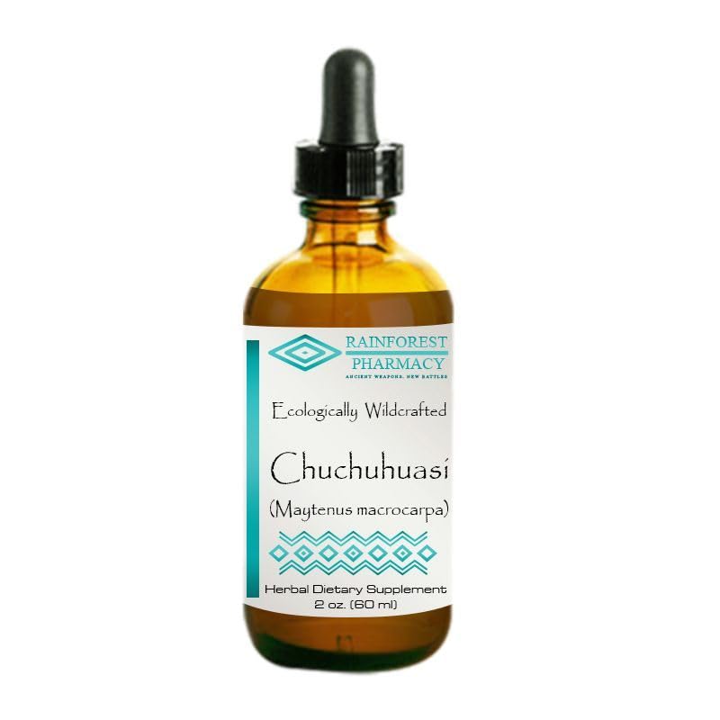 Extrait liquide Chuchuhuasi Rainforest Pharmacy 2 fl oz, vue avant
