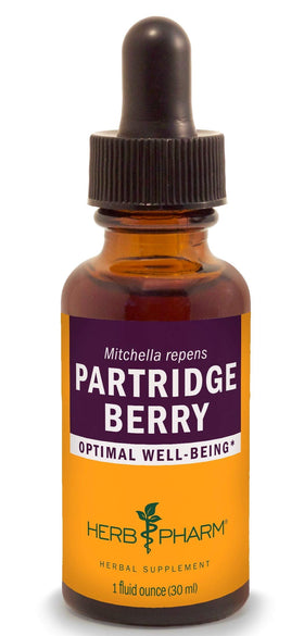 Extrait liquide de baie de perdreau Herb Pharm 30 ml vue de face