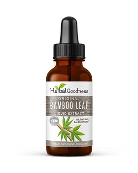 Extrait liquide de bambou Herbal Papaya sur fond blanc