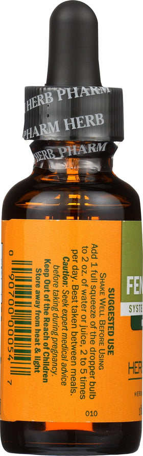 Extrait liquide de fenugrec Herb Pharm 30 ml avec goutte