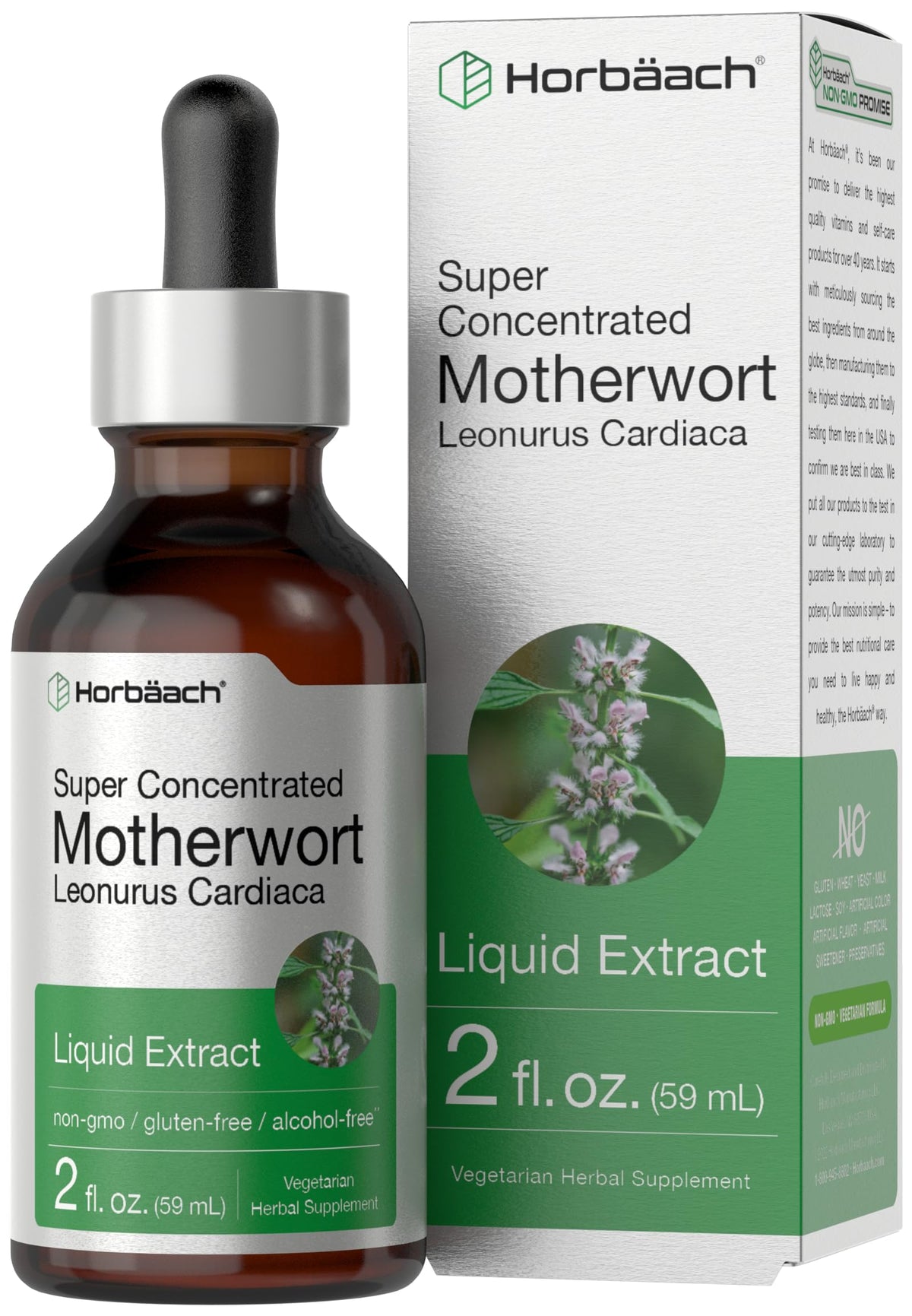 Extrait liquide de mère Horbäach 60 ml vue de face