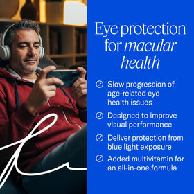 EyePromise Complément Alimentaire Multivitamines 60 Gélules avec bouteille ouverte