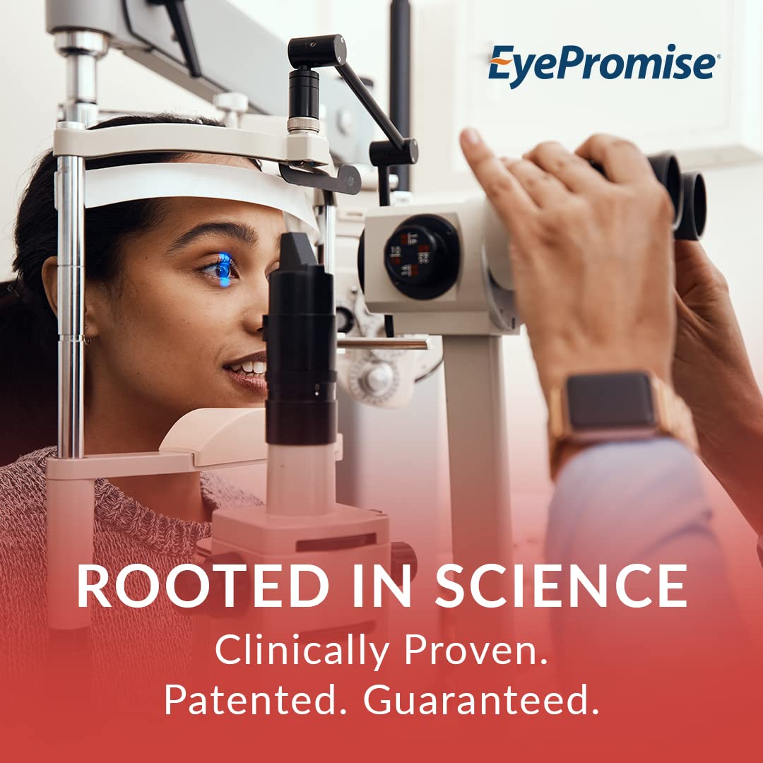 EyePromise DVS gélules sur une table, mise en scène