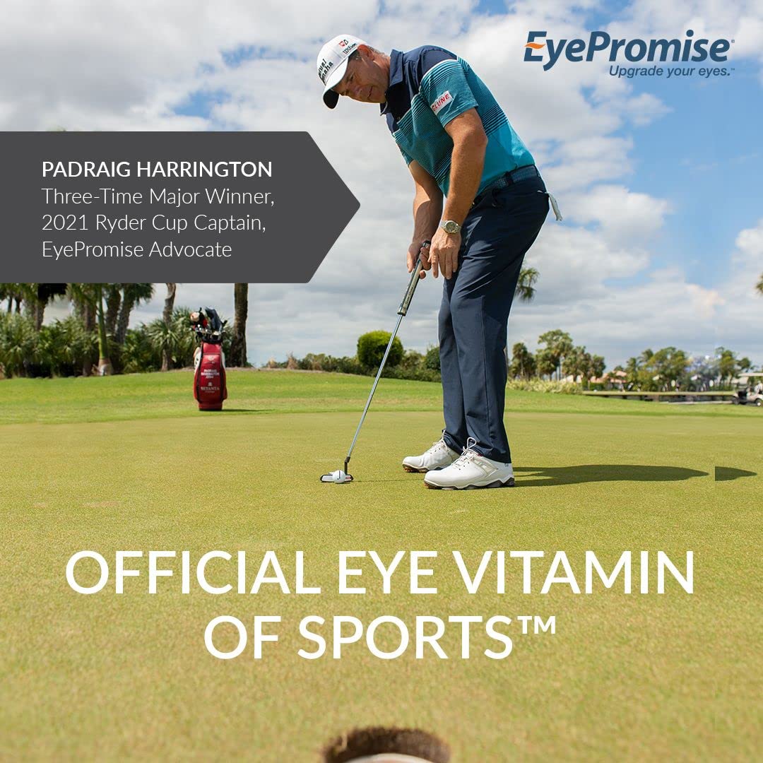 EyePromise Screen Shield gélules à côté d'un ordinateur