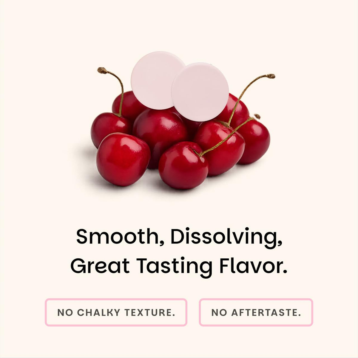 EZ Melts comprimés cerise avec fruits