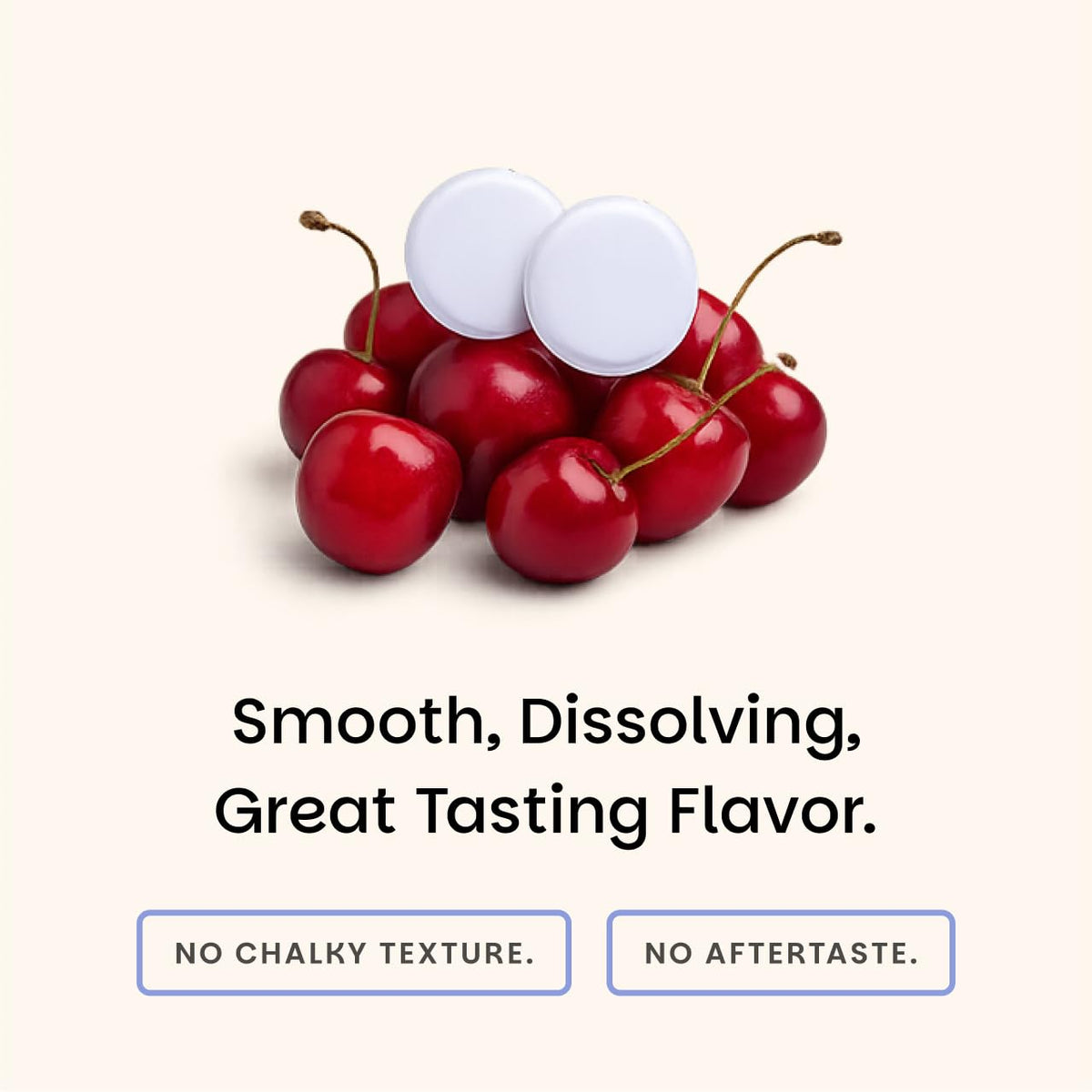 EZ Melts Multivitamine sur fond coloré