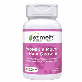 EZ Melts Multivitamines Femme 60 comprimés pêche vue de face