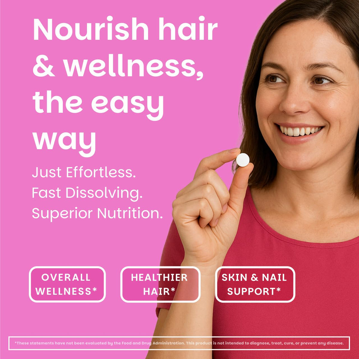 EZ Melts Multivitamines Femmes, comprimé dissous dans la bouche
