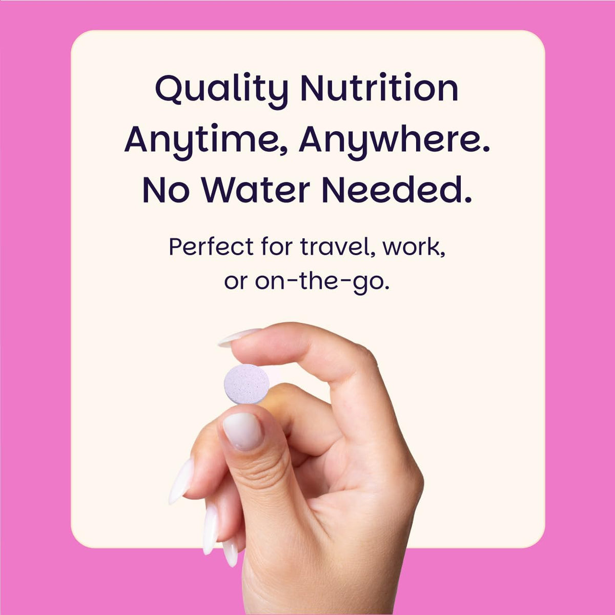 EZ Melts Multivitamines Femmes, photo du produit avec des fruits