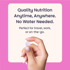EZ Melts Multivitamines Femmes, photo du produit avec des fruits