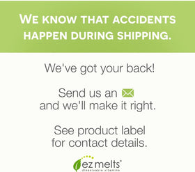 EZ Melts SAM-e 200 mg comprimés dissolvables ouverts