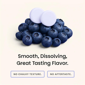 EZ Melts Zinc Dissolvables 30 mg, comprimés sur une cuillère