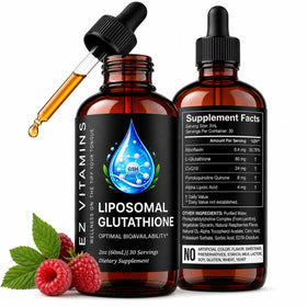 EZ VITAMINS Glutathione Liposomal Liquide 60 ml vue avant