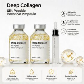 EZBNG Ampoule de Collagène Profond au Peptide de Soie - vue arrière