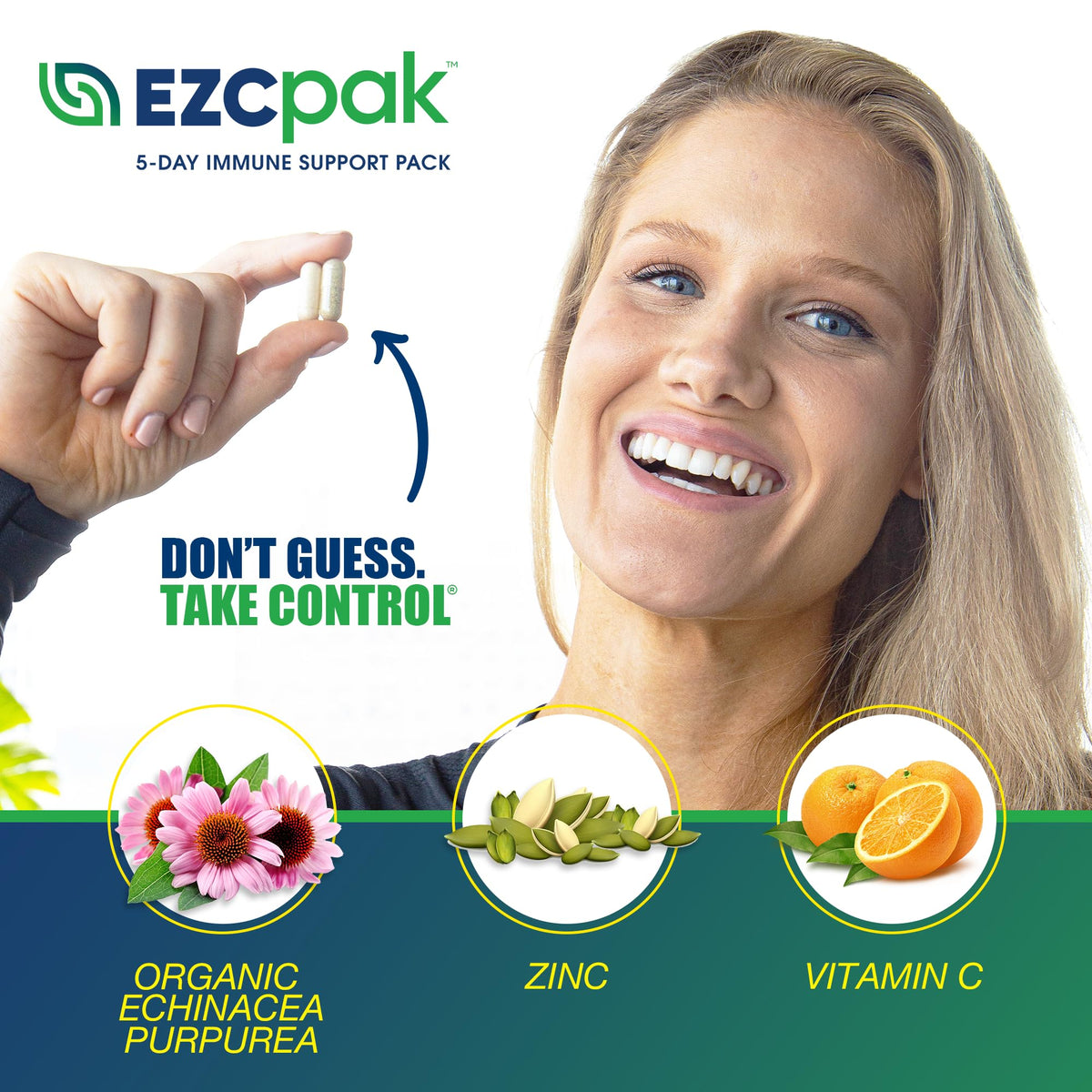 EZC Pak 5 Jours Système de Soutien daily wellness avec ingrédients naturels