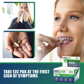 EZC Pak 5 Jours Système de Soutien daily wellness vue de côté