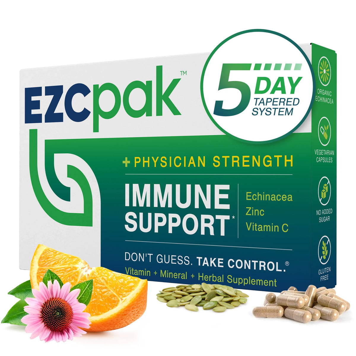 EZC Pak complément alimentaire 5 jours en boîte