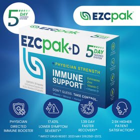 EZC Pak présentation des capsules de complément alimentaire