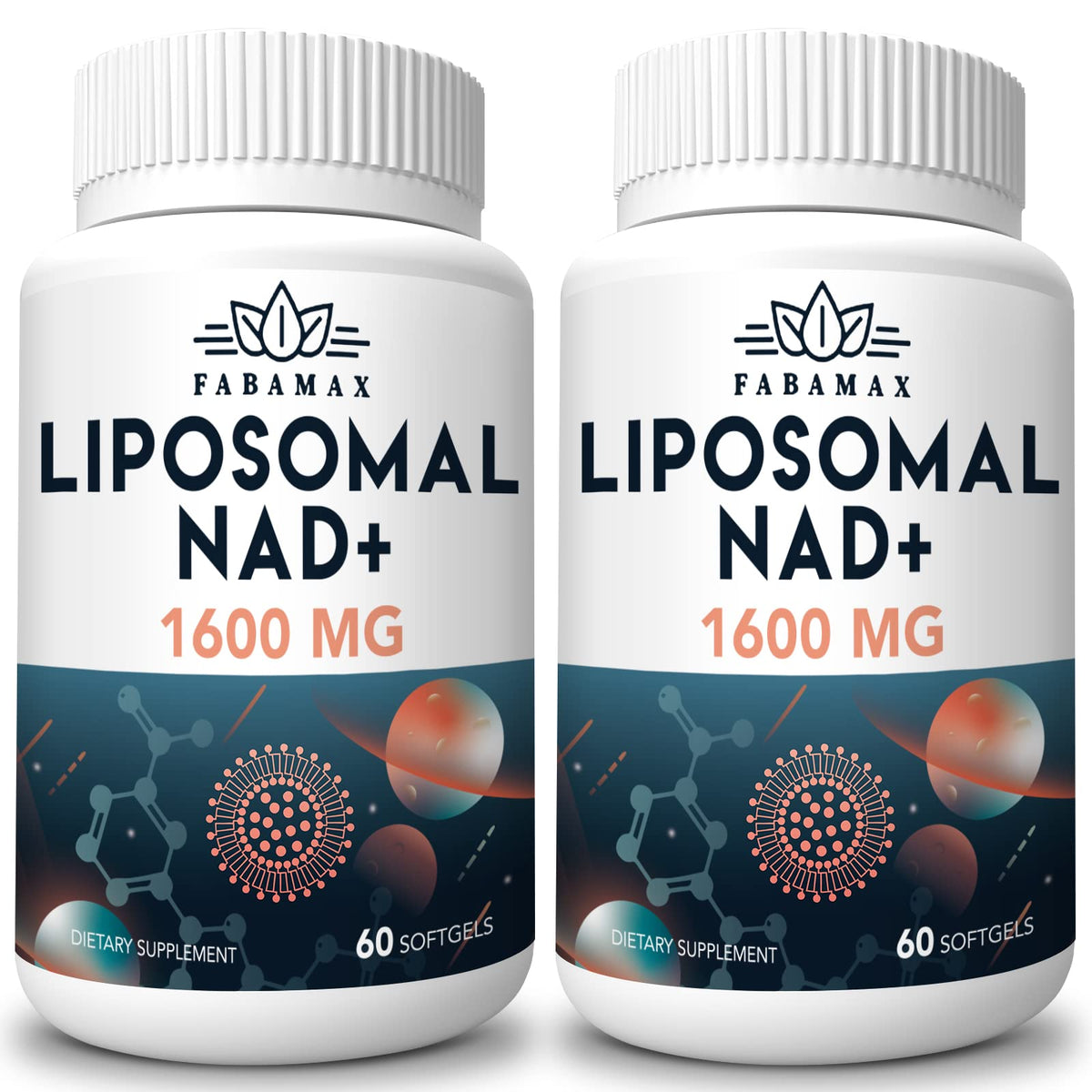 Fabamax Liposomal NAD+ 1600 mg boîte avant vue