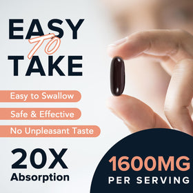 Fabamax Liposomal NAD+ 1600 mg étiquette des ingrédients