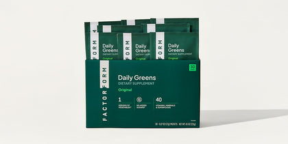 FACTOR FORM Daily Greens Poudre Super-aliment sachets emballage avant