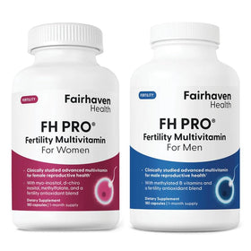 Fairhaven Health FH Pro Combo - Capsules prénatales pour hommes et femmes