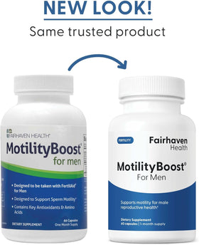 Fairhaven Health MotilityBoost 60 Capsules avec d'autres compléments alimentaires
