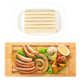 FAIRSKY Saucisses Collagène Comestibles rouleau de 15m