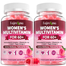 Fajeckma gummies multivitamines pour femmes 60+ en emballage