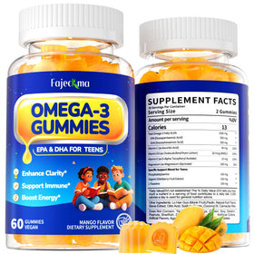 Fajeckma Gummies Omega-3 1000MG boîte vue avant