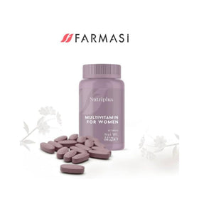 FARMASi Multivitamines et Minéraux pour Femmes - vue latérale des comprimés