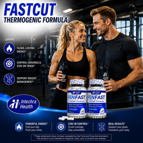 FASTCUT pilules de régime avec étiquette détaillée