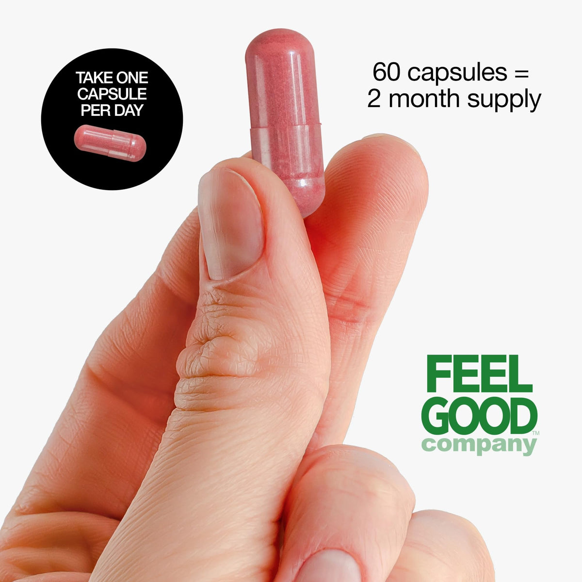 FEEL GOOD Capsules de Fruits et Légumes Bio 1000mg emballage