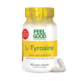 FEEL GOOD L-Tyrosine 1000 mg capsules avant avec étiquette